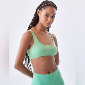 TNA LIFE ribbed bra top - small